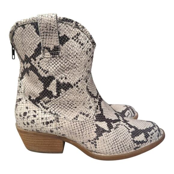 Born Wynd Embossed Snake Western Boot Women size 8.5 - Picture 1 of 7